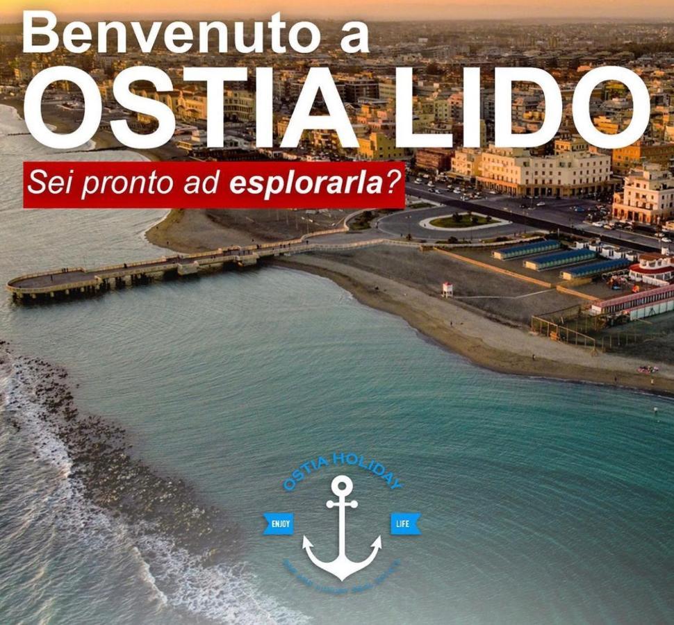 Appartamento Santa Barbara Lido di Ostia Exteriör bild